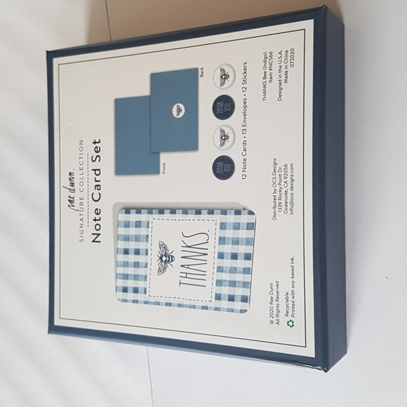 37 Pcs Rae Dunn Thank You Cards with Envelopes and Stickers - Picture 4 of 9